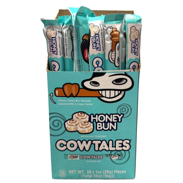 Cow Tales Honey Bun, 1oz, 36ct