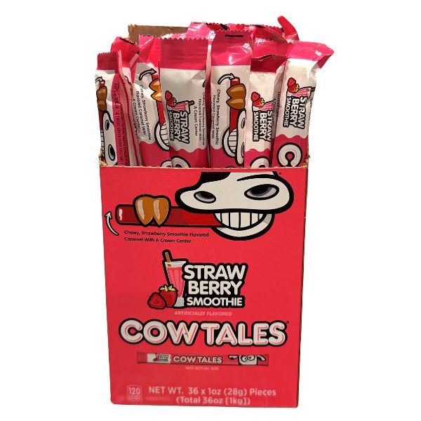 Cow Tales Strawberry Smoothie, 1oz, 36 Ct Case