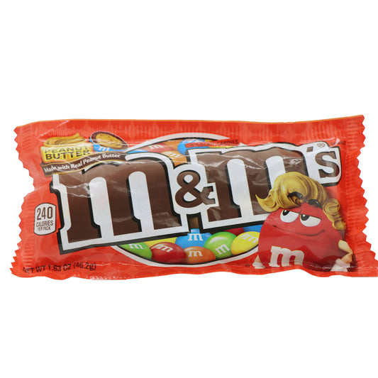 M&M's Peanut Butter, 1.63oz, 24ct Case