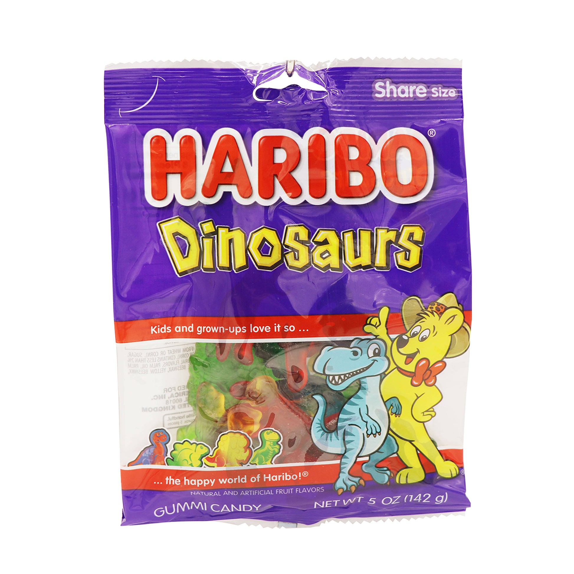 Haribo Dinosaurs, 5oz, 12ct Case
