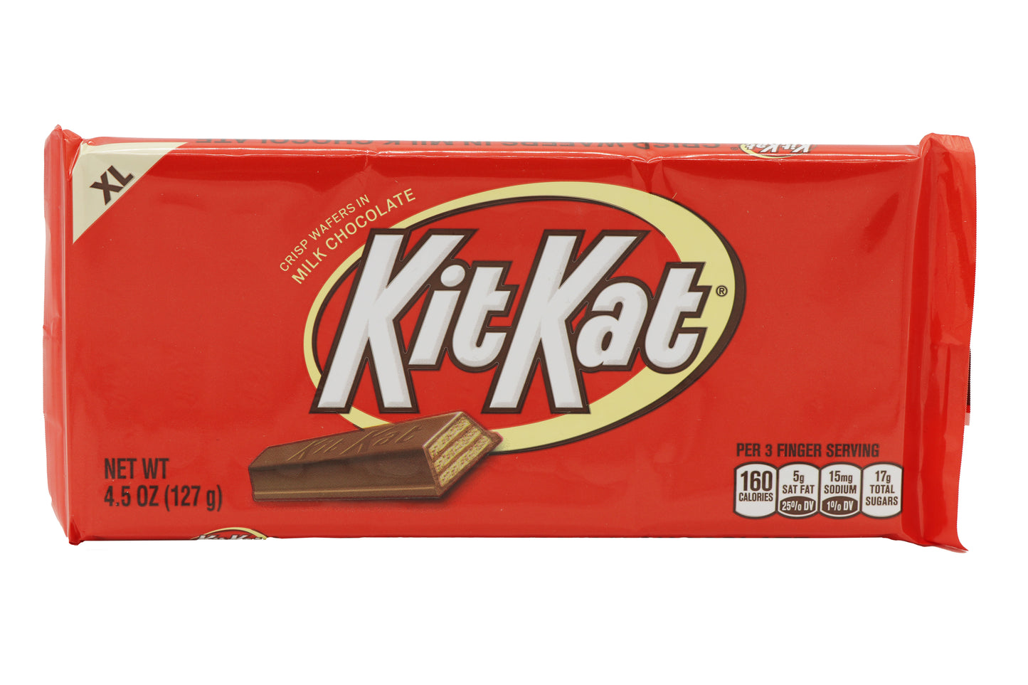 KitKat XL Chocolate Bar, 4.5oz, 12ct