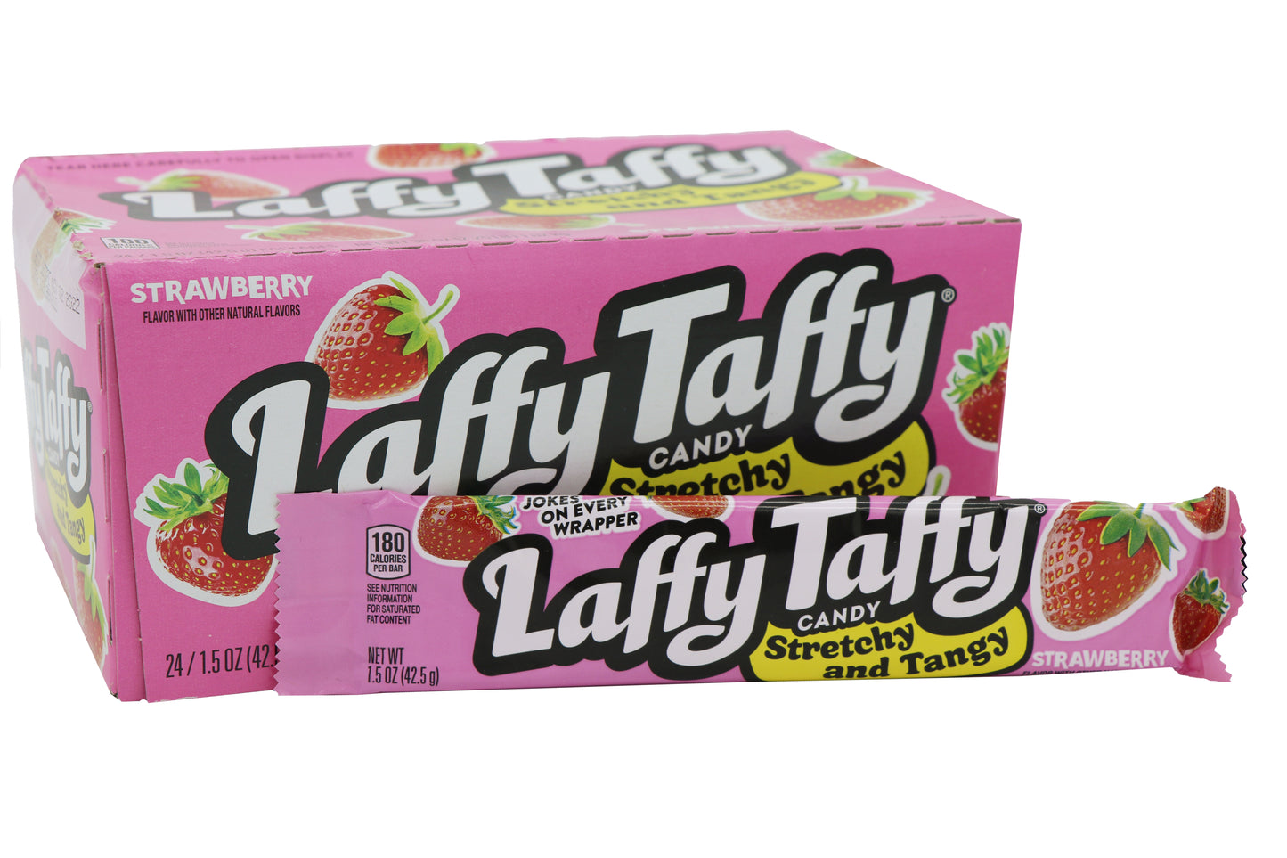 Laffy Taffy Bar, Strawberry, 24ct
