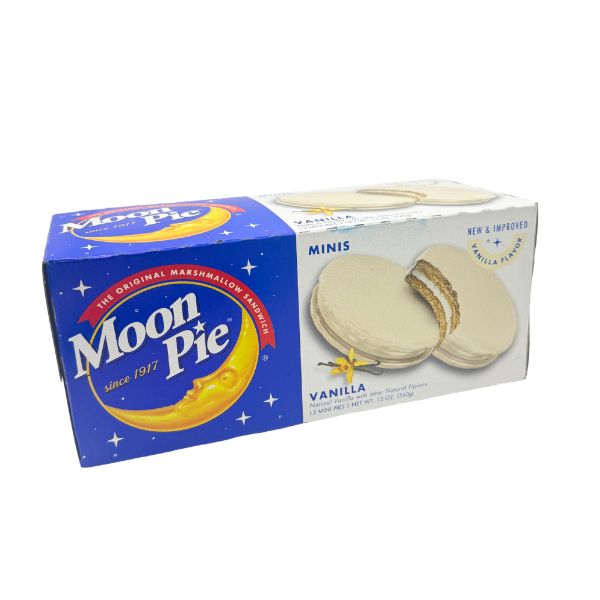 Moon Pie Minis - Vanilla, 12oz, 12ct Mini Pies Box