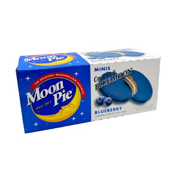 Moon Pie Minis - Blueberrry, 12oz, 12ct Mini Pies Box