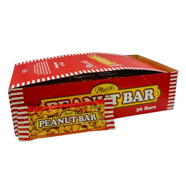 Mascot Peanut Crunch Bar 1.65oz, 36ct
