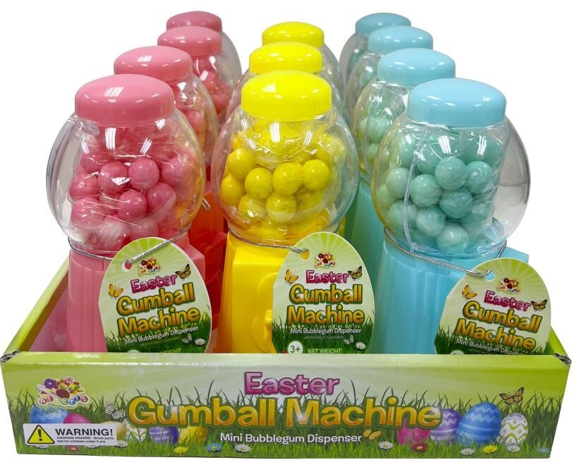 Easter Gumball Machine, 1.4oz, 12ct