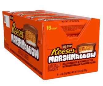 Reese's LE PB & Marshmallow Big Cup 1.4oz, 16ct