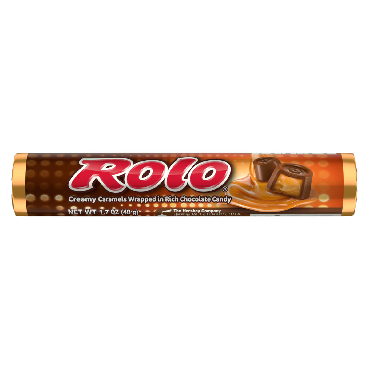 ROLO Creamy Caramels w/Chocolate 1.7oz, 18ct