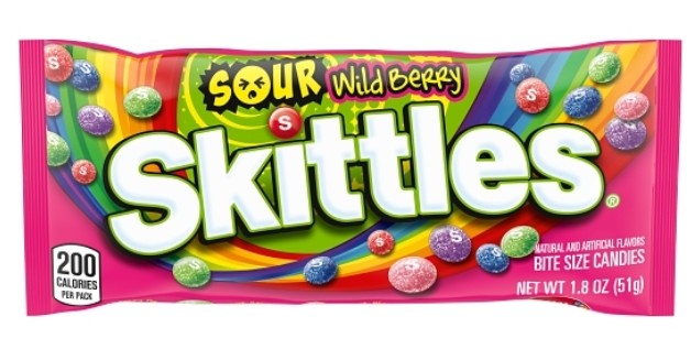 Skittles Sour Wild Berry, 1.8oz, 24ct