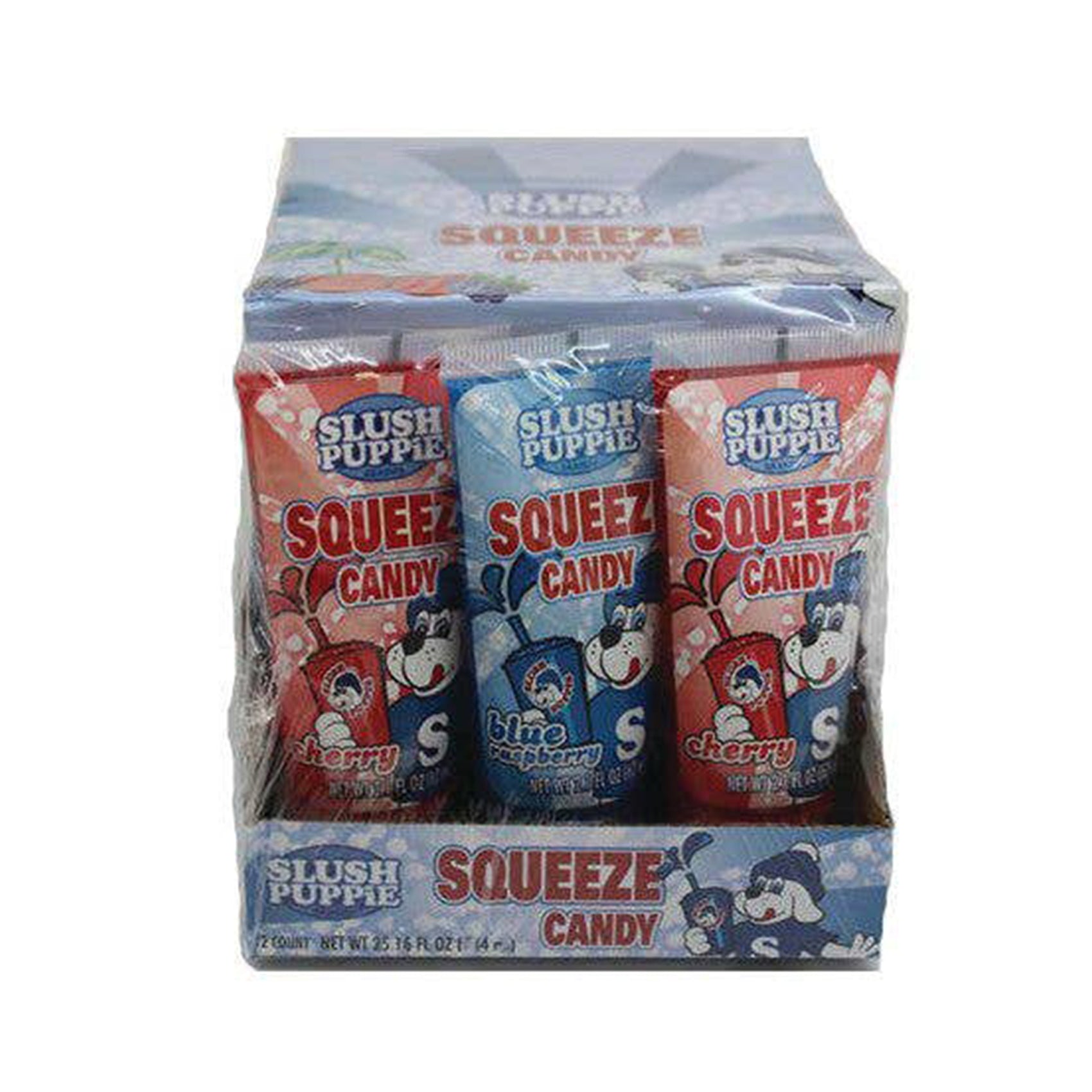 Slush Puppie Squeeze Candy, 2.1oz, 12ct Case