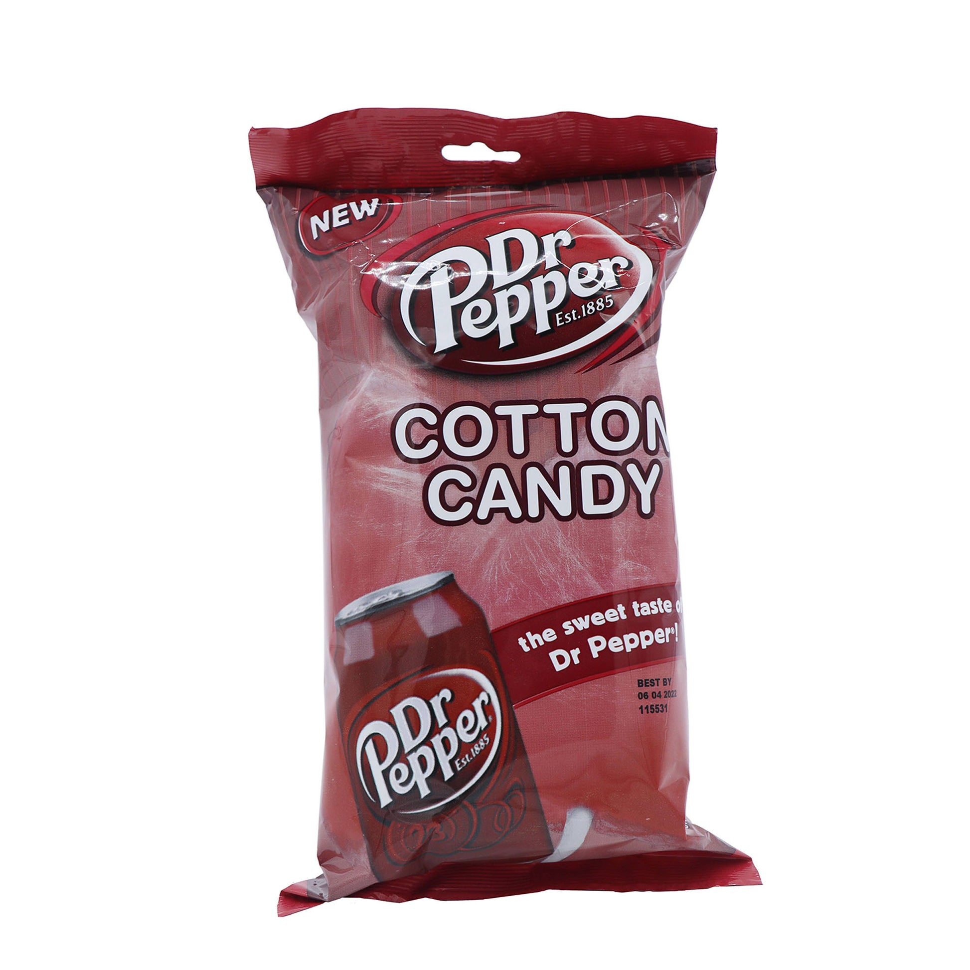 Dr. Pepper Cotton Candy, 3.1oz Bag, 12ct Case