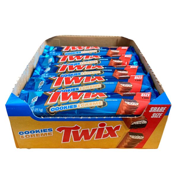 Twix Cookies & Creme, 2.72oz, 20ct Case