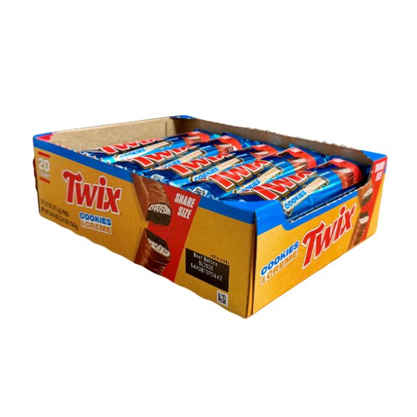 Twix Cookies & Creme, 2.72oz, 20ct Case