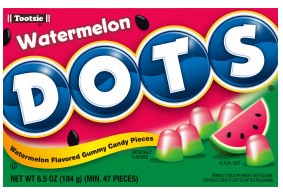 Dots Watermelon Theater Box, 6.5oz, 12ct