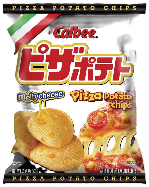 Calbee Baked Shrimp Chips Original 4oz 12ct