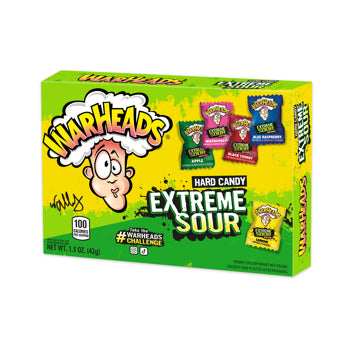 Warheads Extreme Sour Hard Cndy 1.5oz Theater 10ct