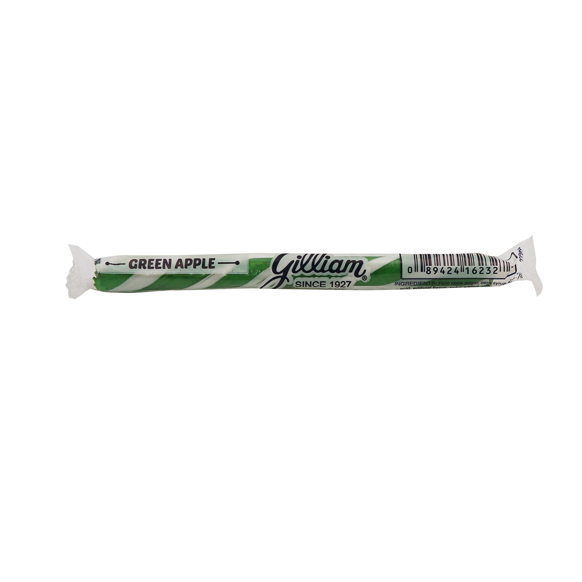 Gilliam's Old Fashion Candy Sticks, Green Apple, 80ct Box