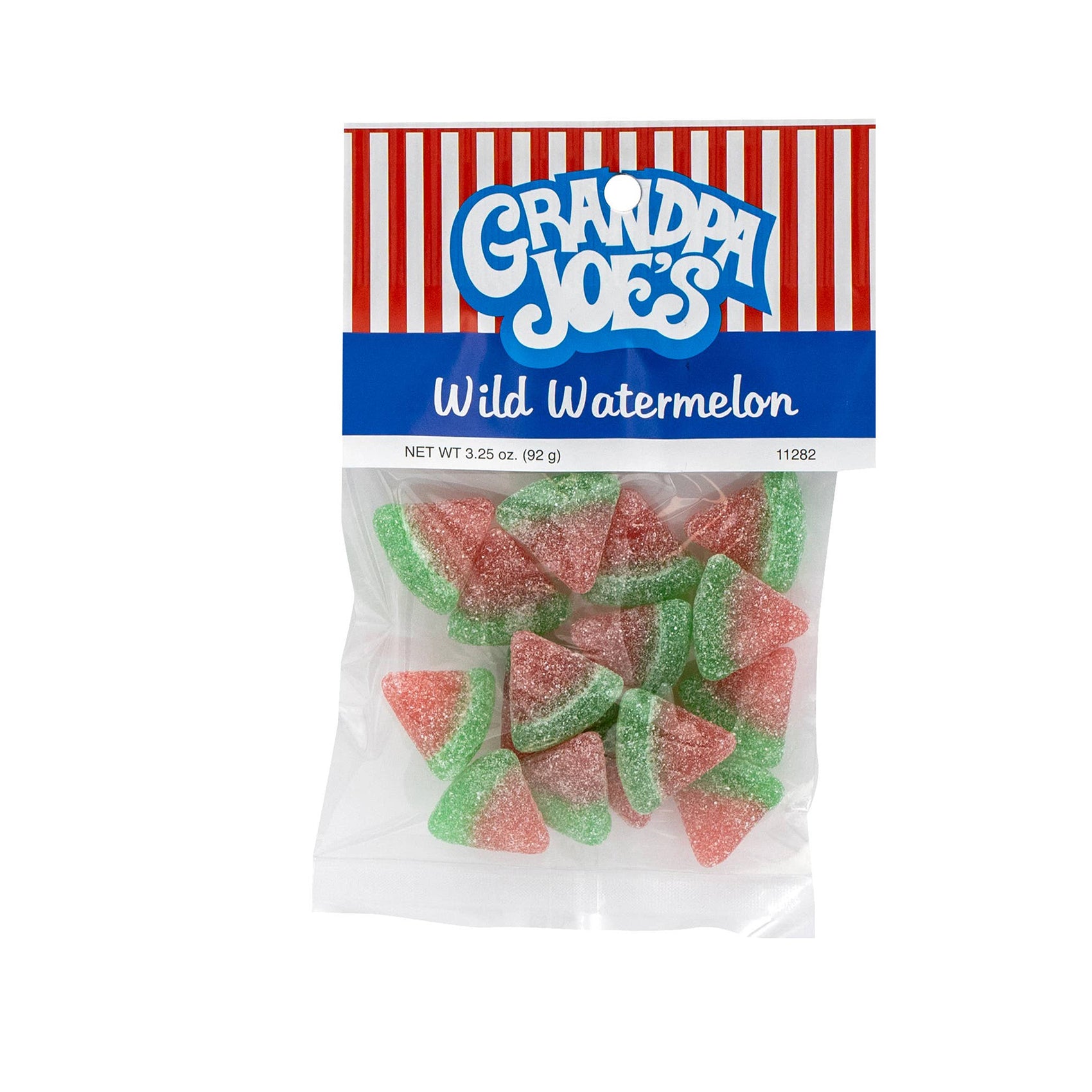 Grandpa Joe's Peg Bag, Wild Watermelon Slices, 3.25oz,12 Ct