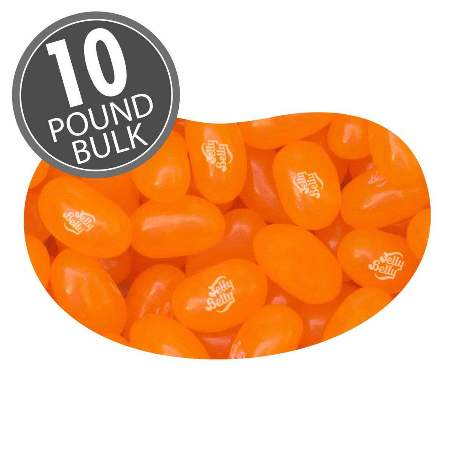 Jelly Belly Sunkist Tangerine Jelly Beans 10lb Bulk