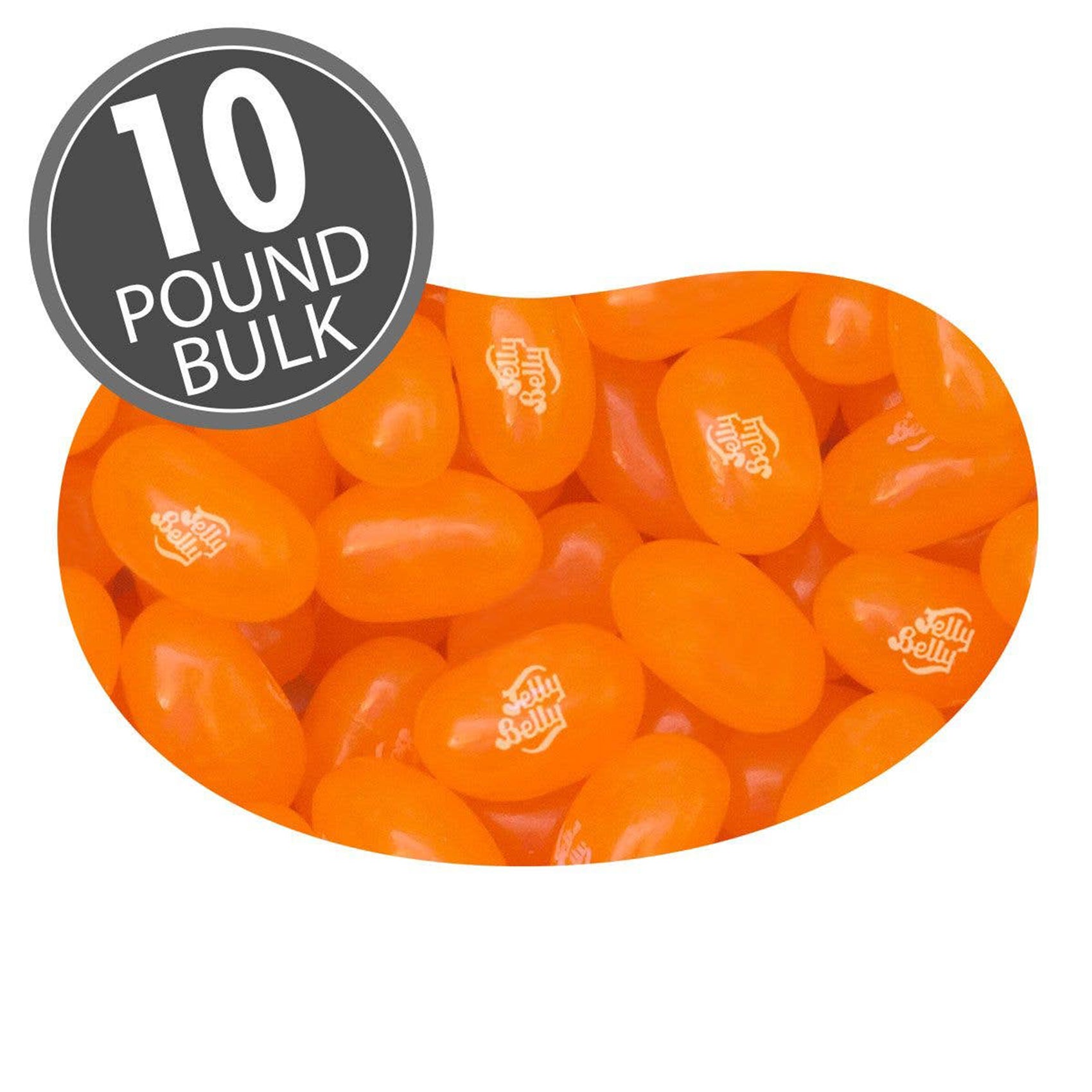 Jelly Belly Sunkist Tangerine Jelly Beans 10lb Bulk