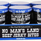 No Man's Land Beef Jerky Bites, Bk Pepper 2oz, 6ct Display