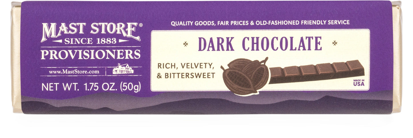 Mast General Chocolate Bar - Dark, 12ct