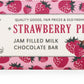 Mast General Chocolate Bar - Milk Strawberry Preserves, 12ct