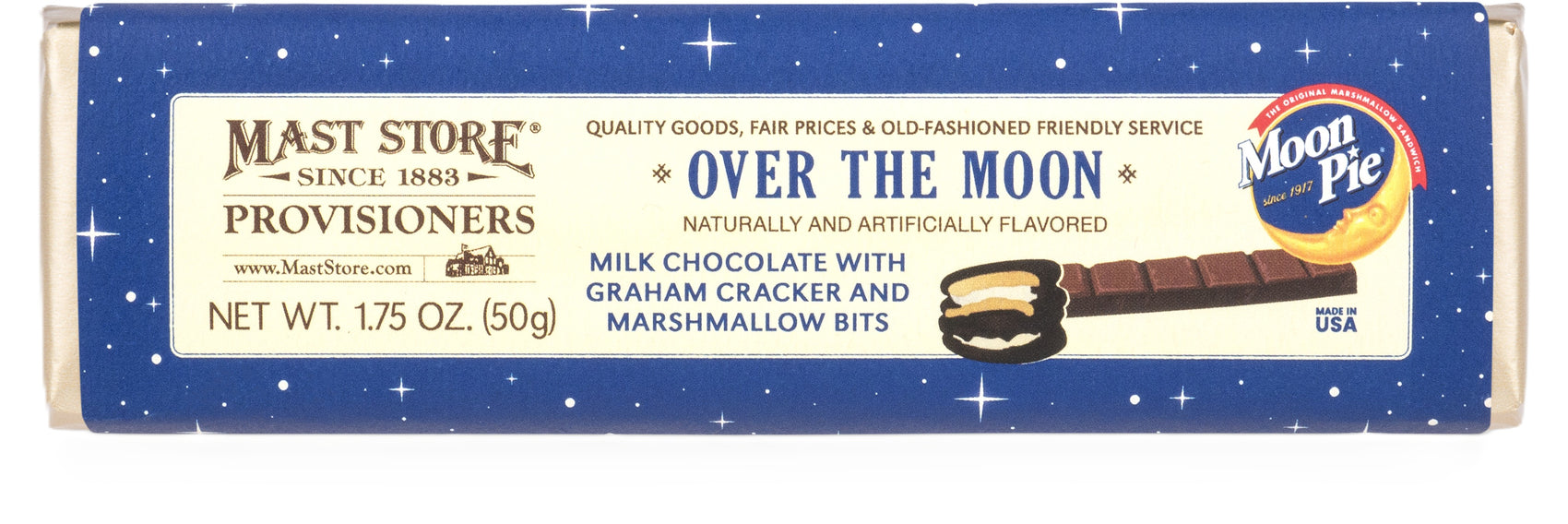 Mast General Choc Bar MoonPie O'er Moon 12ct