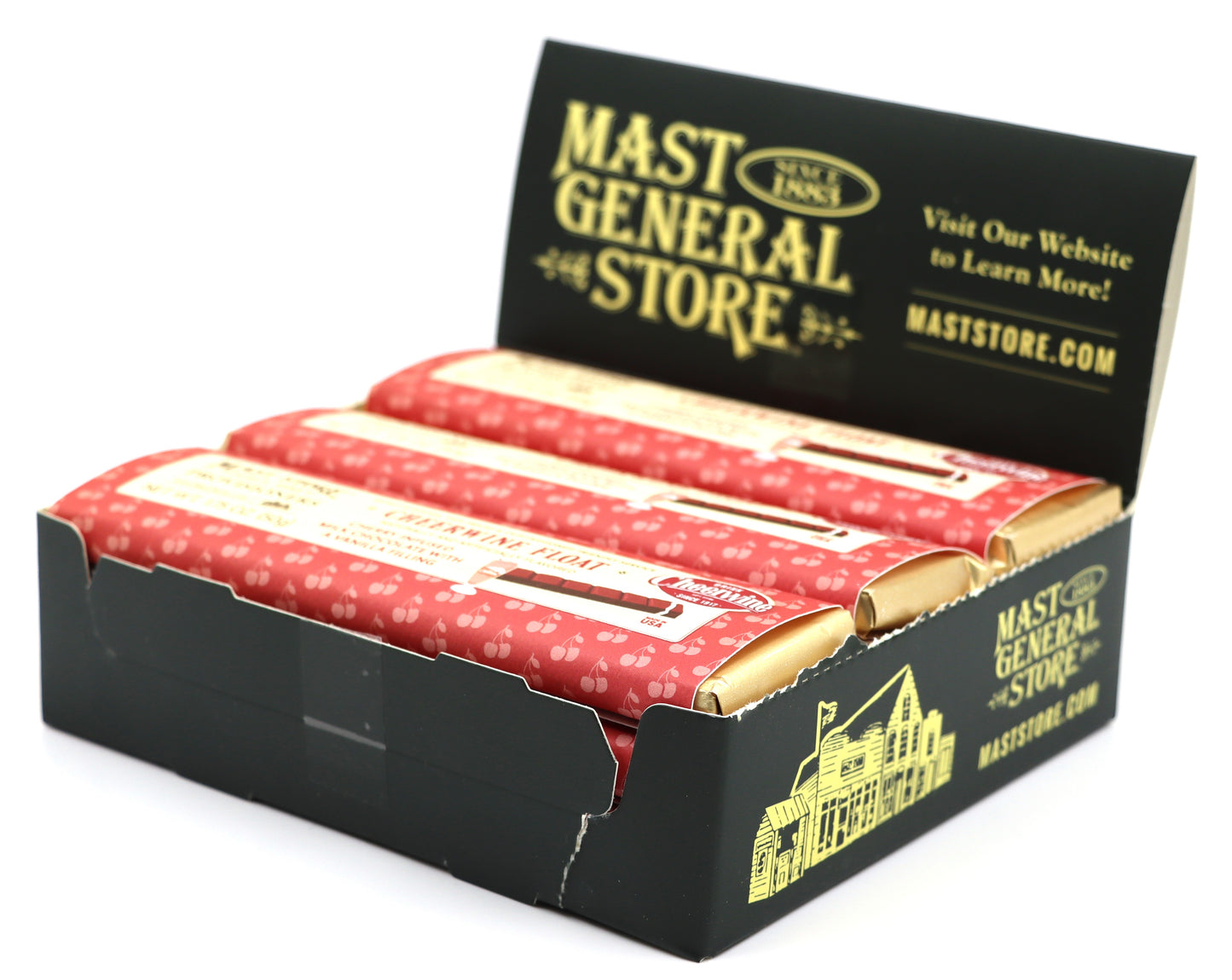 Mast General Chocolate Bar - Cheerwine Float, 12ct