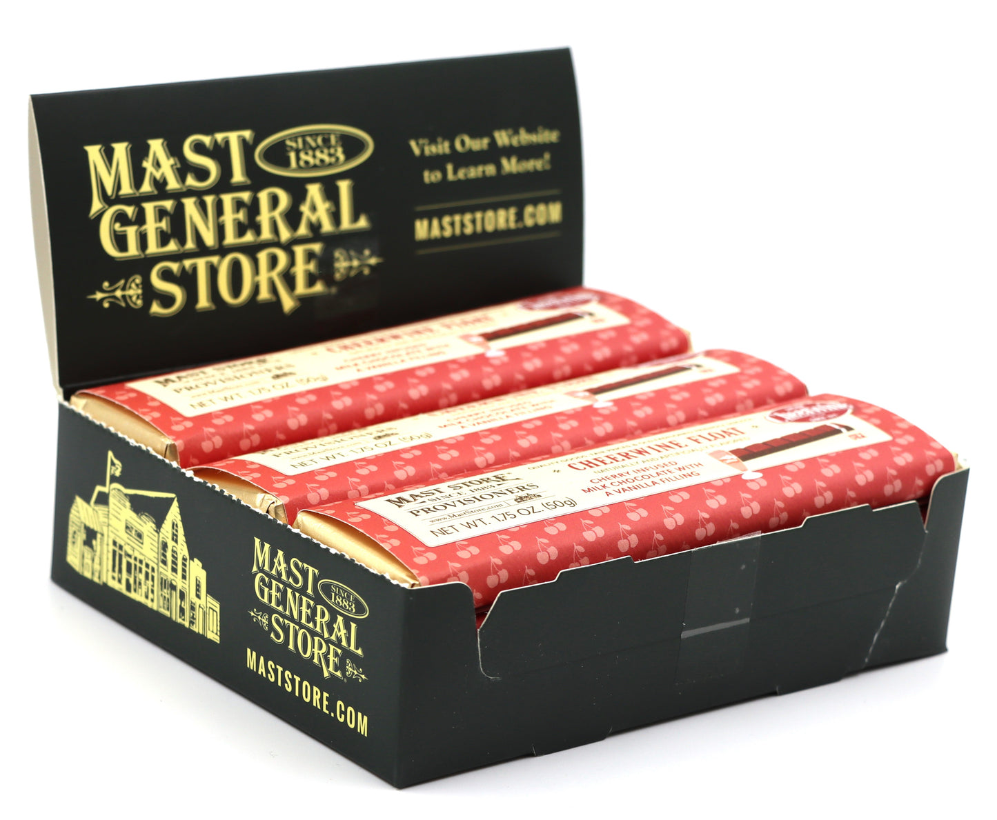 Mast General Chocolate Bar - Cheerwine Float, 12ct