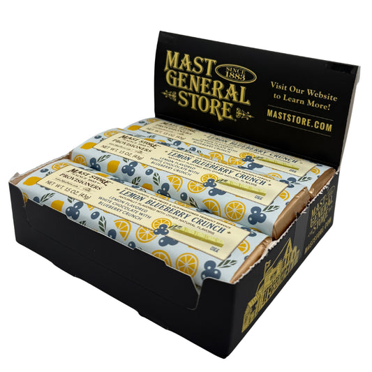 Mast General Choc Bar - Lemon Blueberry Crunch, 1.5oz, 12ct