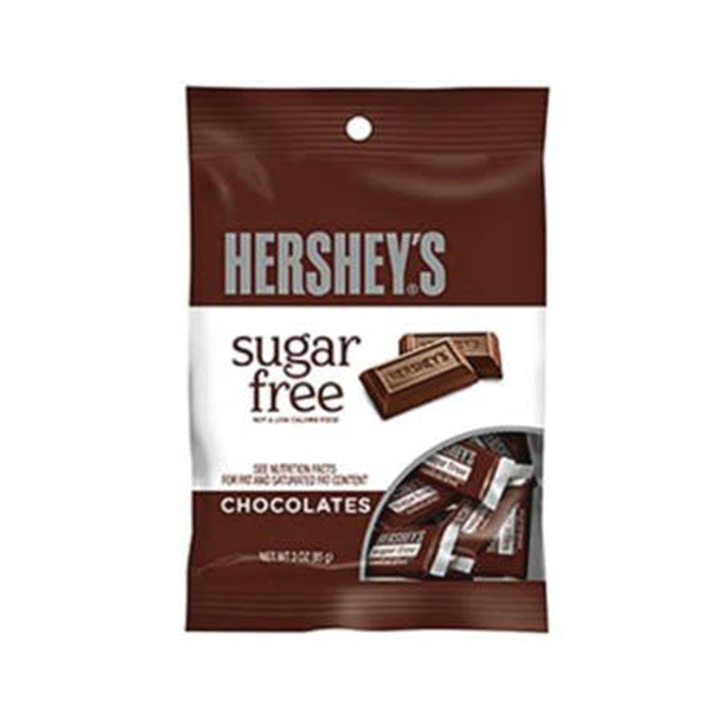 Sugar Free Hershey's Chocolate, 3oz, 12ct Case