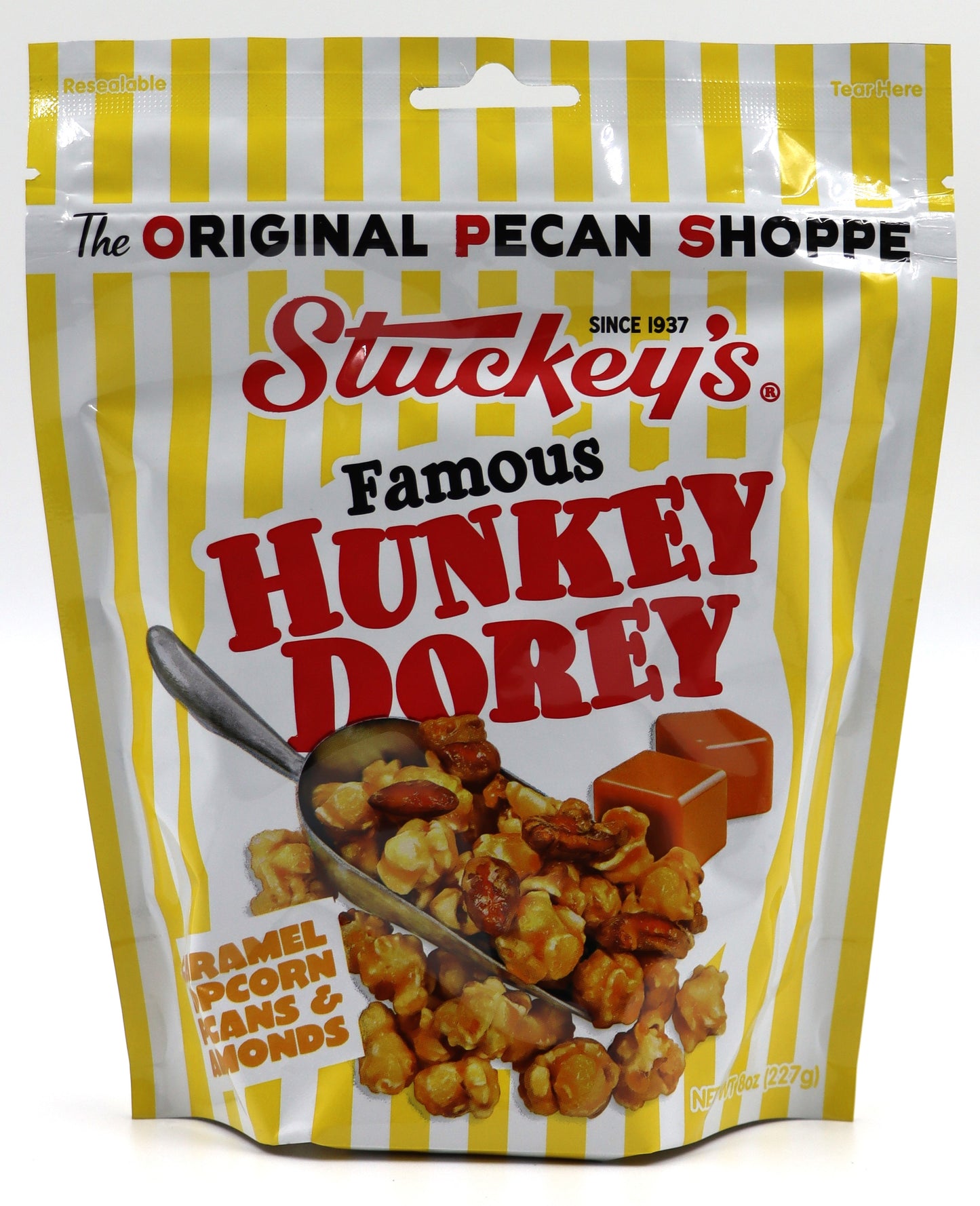 Stuckey's Famous Hunkey Dorey Popcorn 8oz, 6ct