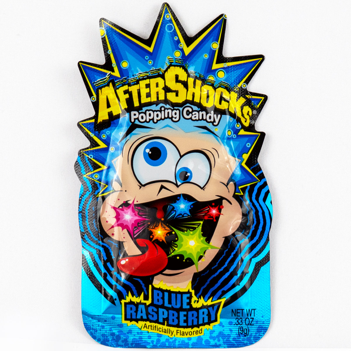 Aftershocks Popping Candy Blue Raspberry .33oz 24c