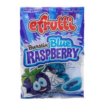 efrutti Burstin' Blue Raspberry 2.6oz 12ct