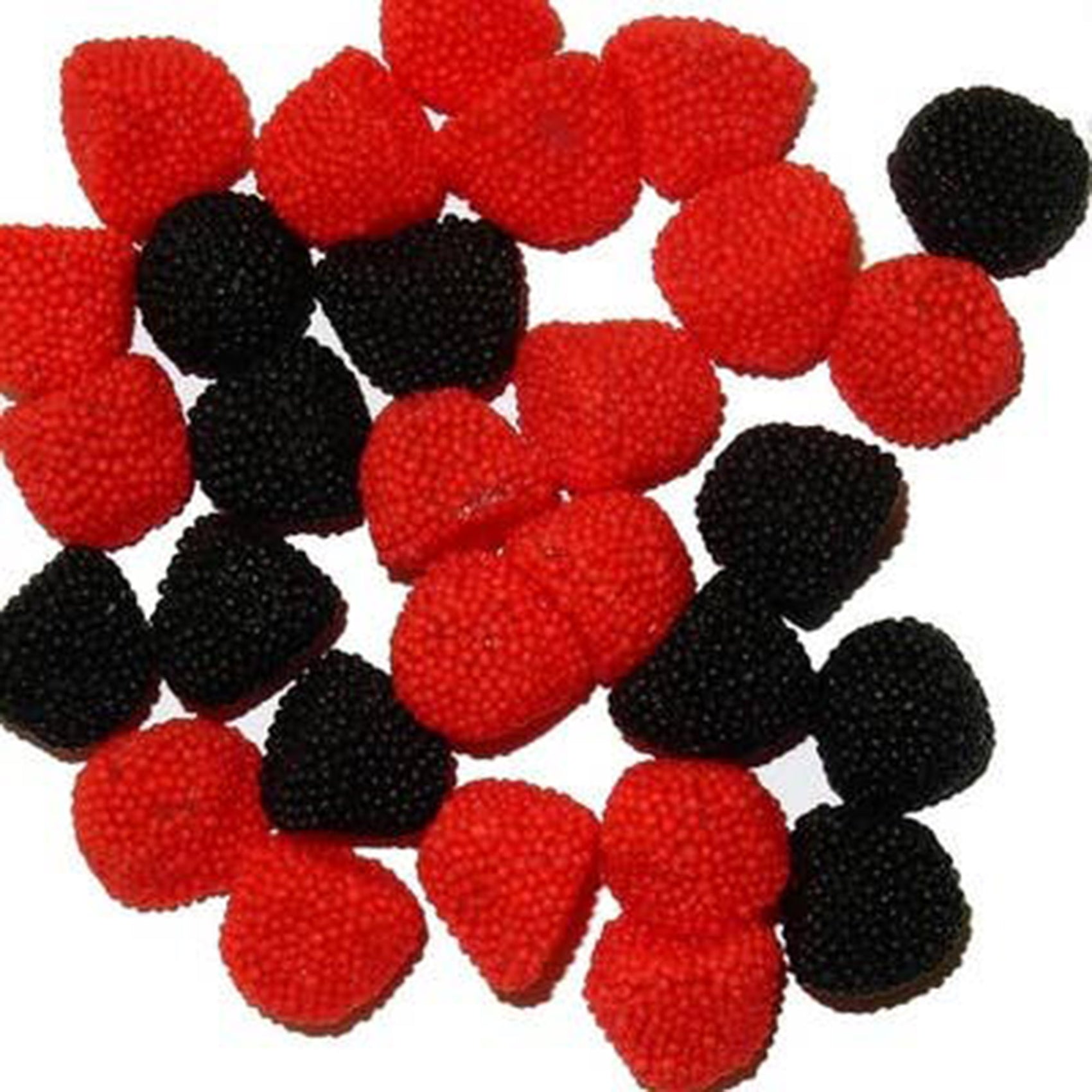 Gustaf's Berries Red and Black, Gummy Candy, 4.4lb Bag