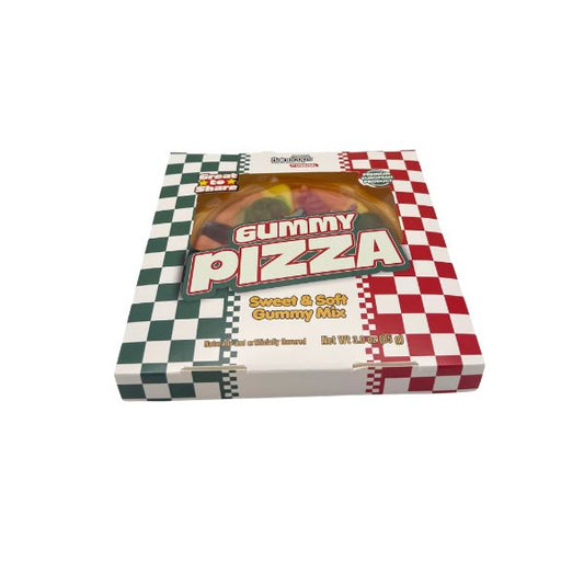 Raindrops Gummy Pizza, Sweet & Soft Gummy Mix, 18ct Display Box