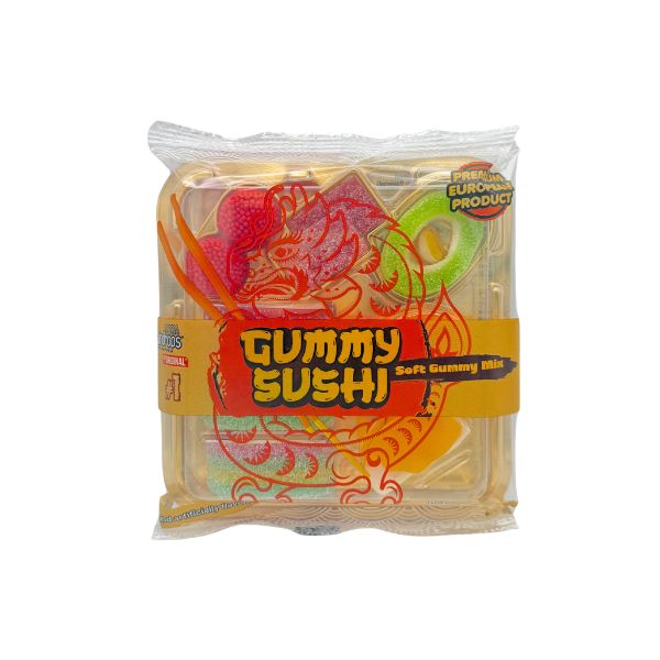Raindrops Gummi Sushi, 3.00oz, 12ct Case