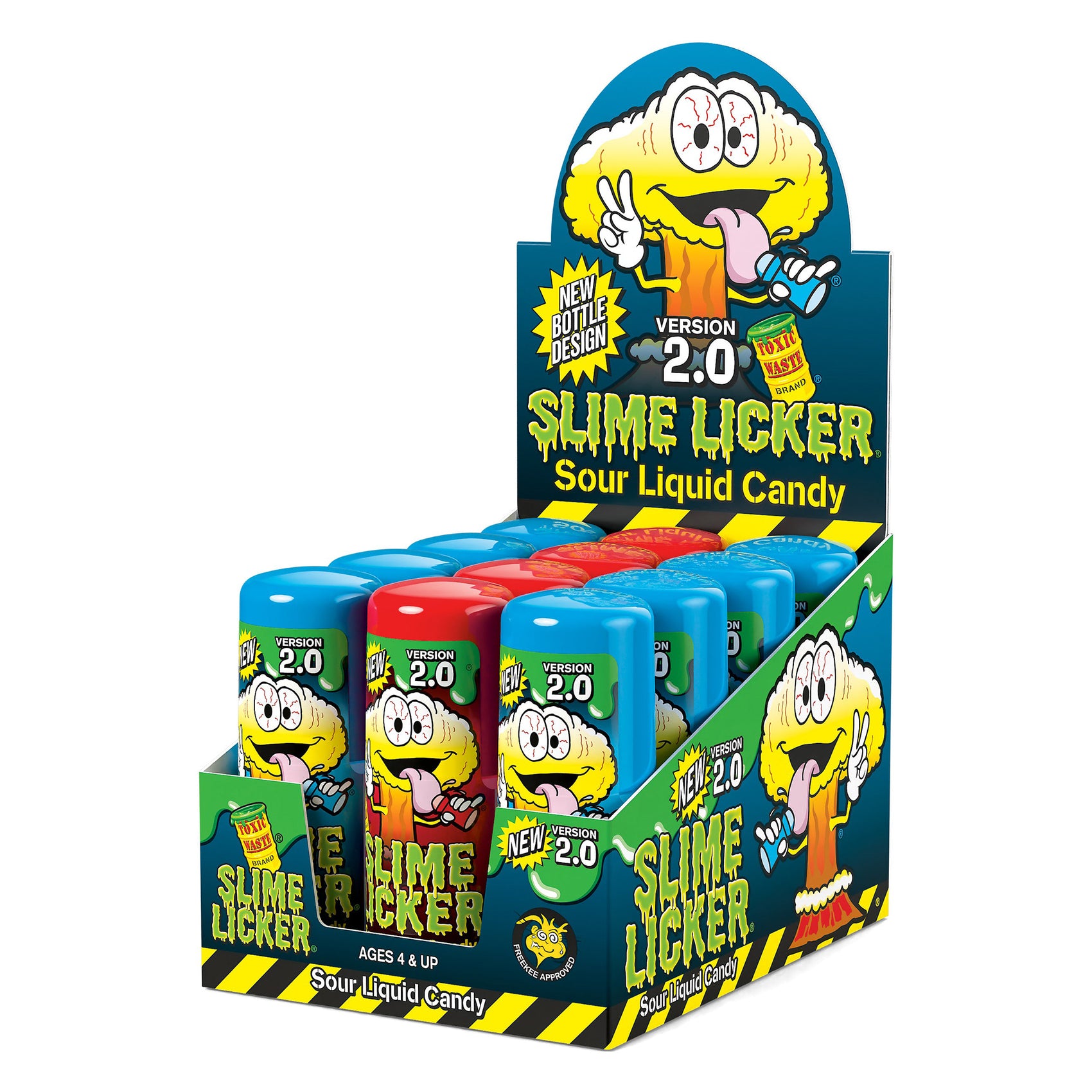 Toxic Waste Slime Licker 2.0, 12ct