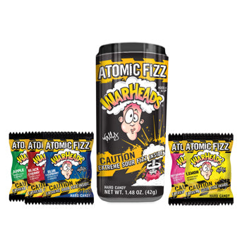 Warheads Atomic Fizz 1.48oz Can, 12ct