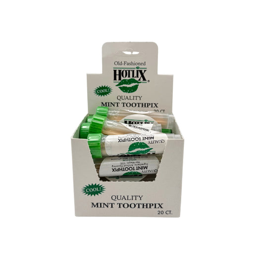 Hotlix Mint Flavored Toothpicks, Nostalgic Treat 20ct