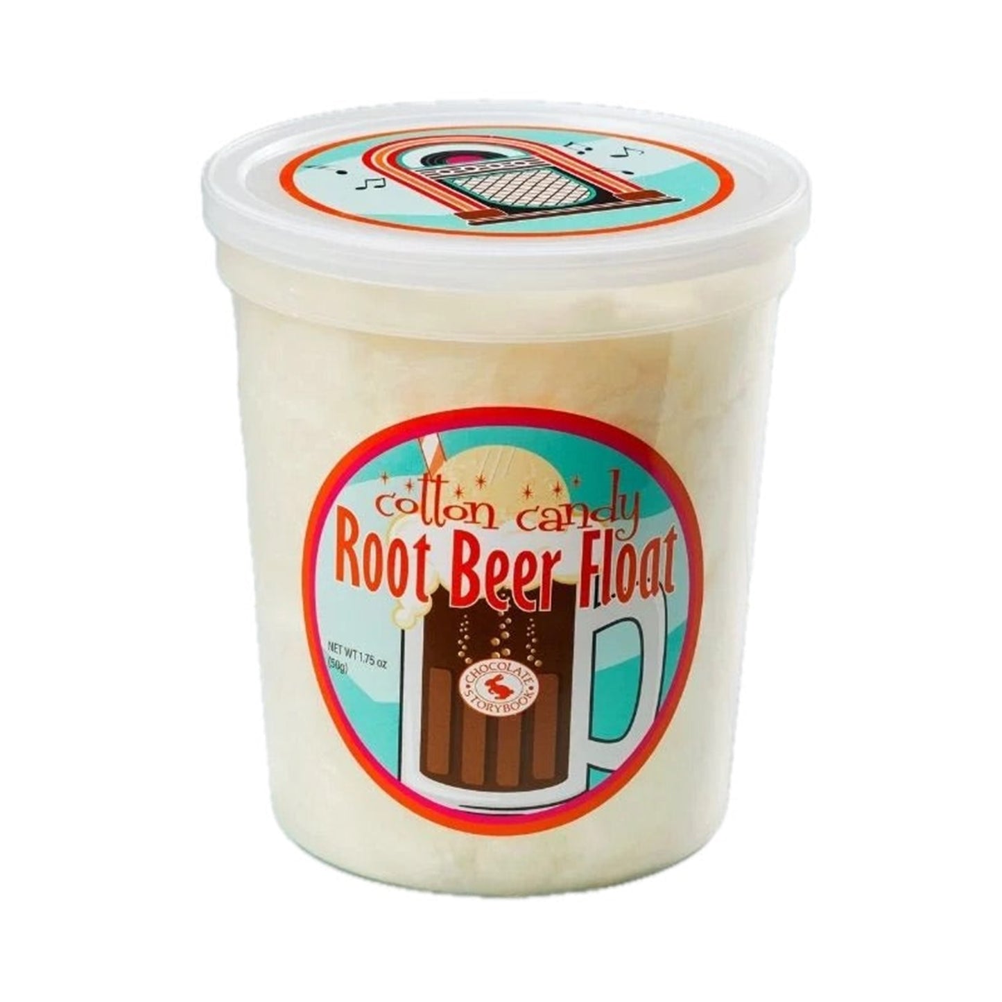 Root Beer Float Cotton Candy 1.75oz Tub, 12ct