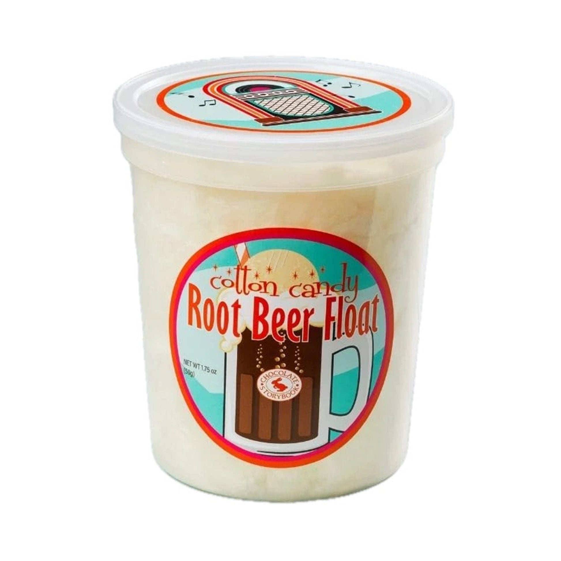 Root Beer Float Cotton Candy 1.75oz Tub, 12ct