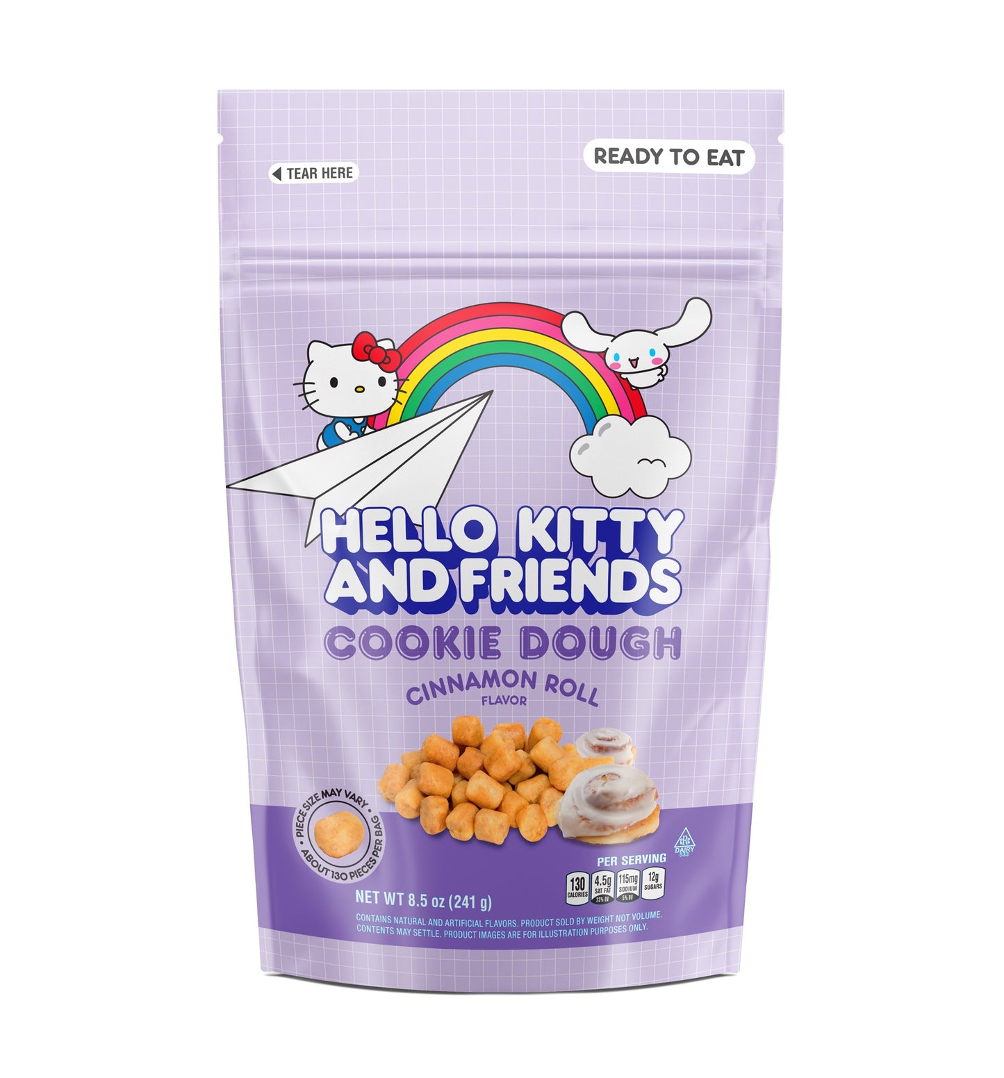 Hello Kitty Cookie Dough Bites Cinnamon Roll 10ct