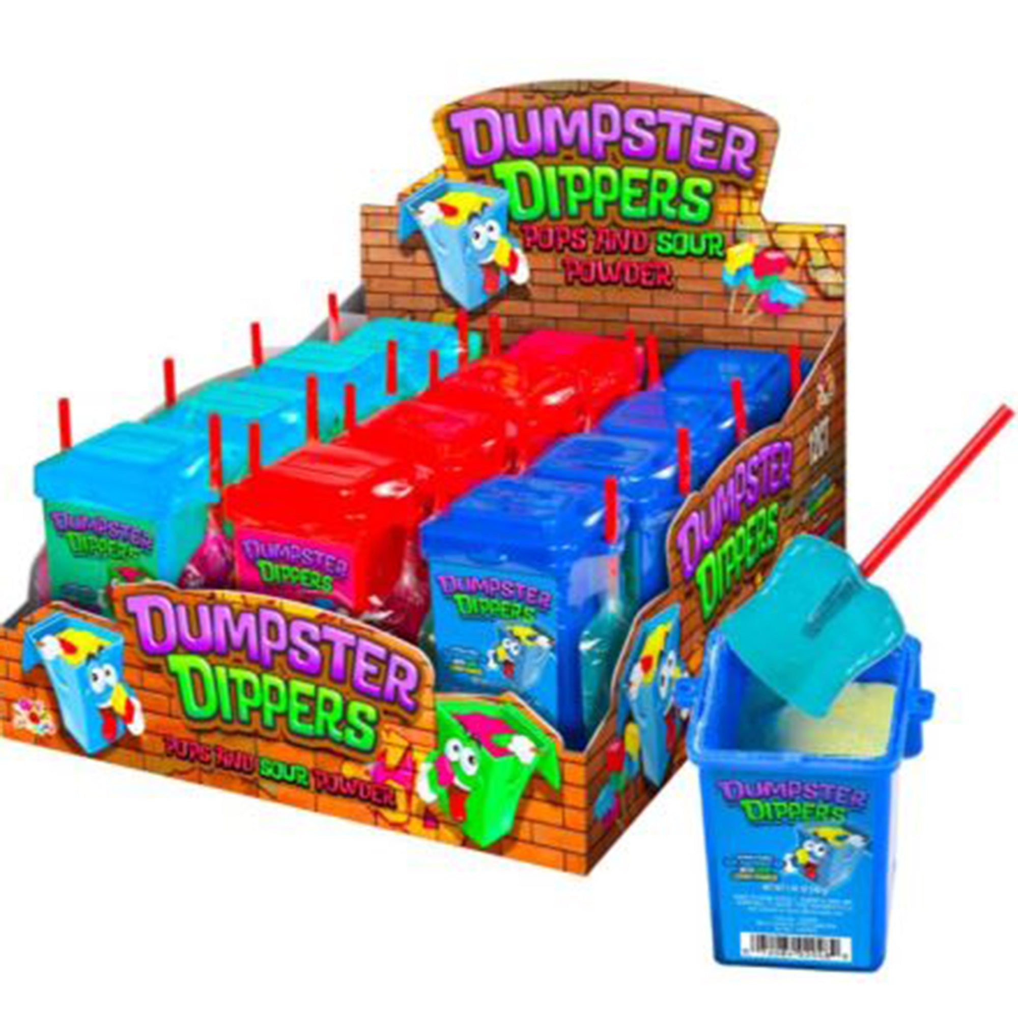 Albert's Dumpster Dippers Pops & Sour Powder, 12ct – Grandpa Joe's