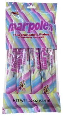 Albert's Marpoles Marshmallow Poles, 1.92oz, 12ct