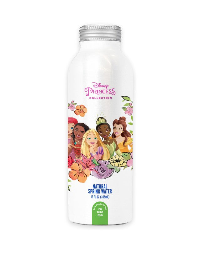 Disney Princess Natural Spring Water Aluminum 12ct