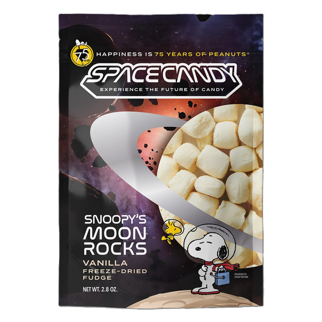 Snoopy Moon Rocks Vanilla Fudge Freeze Dried 12ct