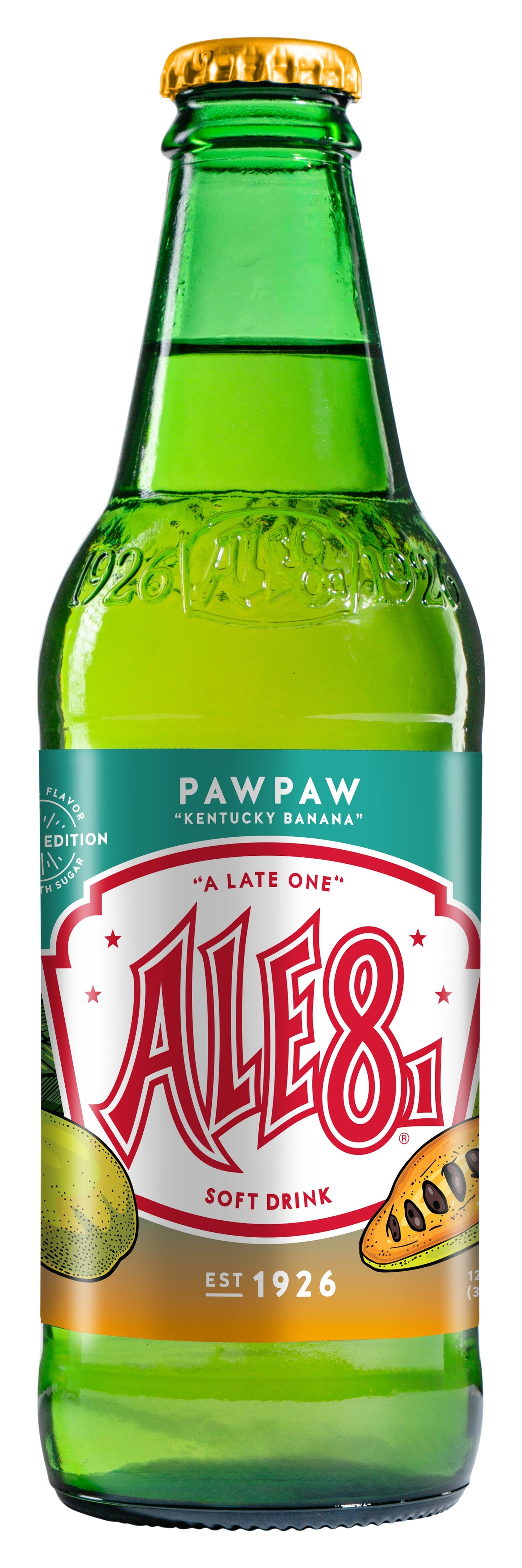 Ale8one Paw Paw "Kentucky Banana" 12oz, 24ct Glass Bottle