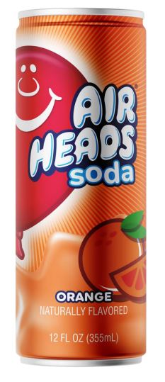 Airheads Soda Orange 12oz Can 12ct